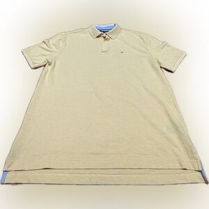 Tommy Hilfiger Men's Beige Polo Shirt